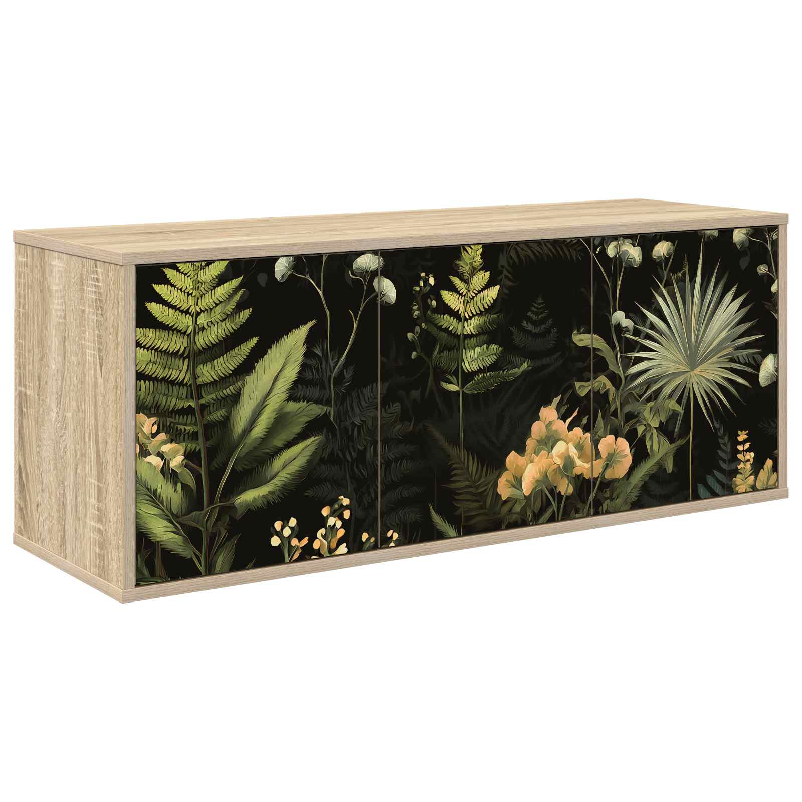 Seinälle kiinnitettävä TV-kaapisto RHENEN 102 x 33 x 40 cm