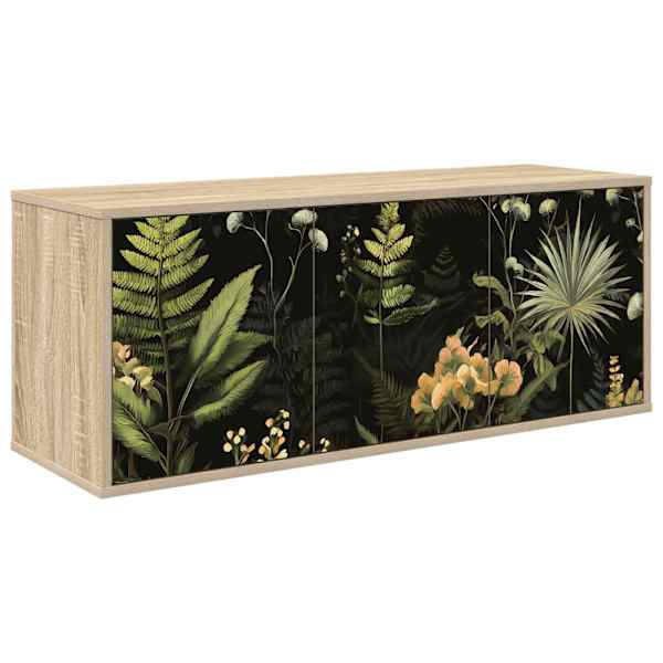 vidaXL Seinale paigaldatav TV kapp RHENEN 102 x 33 x 40 cm Sonoma tamm