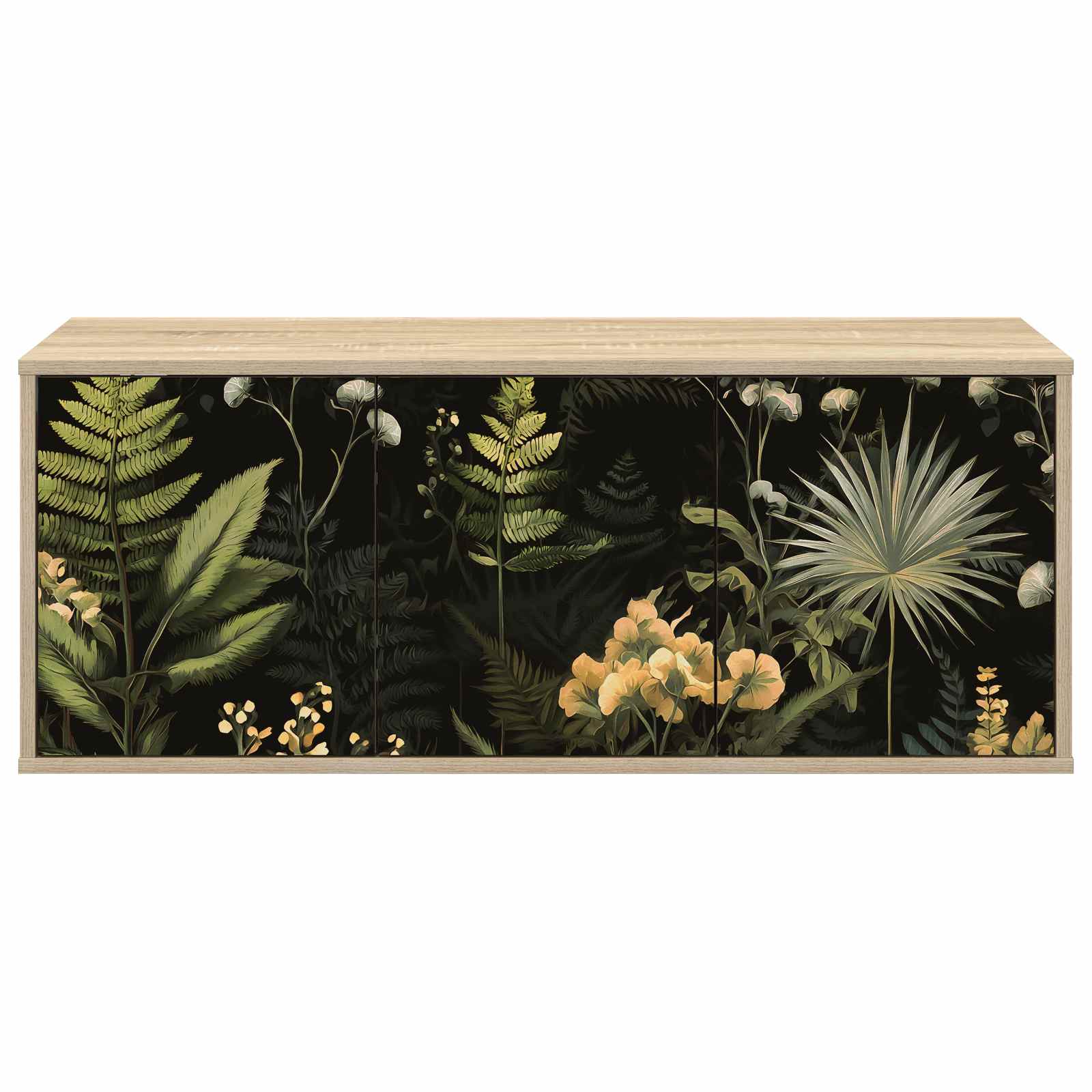 Seinälle kiinnitettävä TV-kaapisto RHENEN 102 x 33 x 40 cm - Image 3