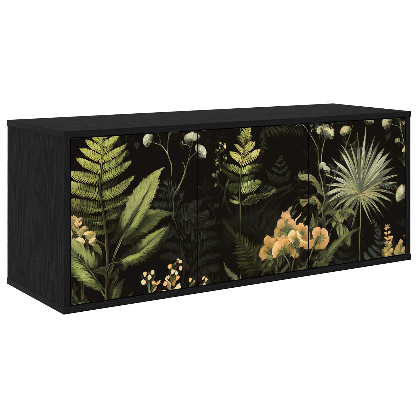 Seinälle kiinnitettävä TV-kaapisto RHENEN 102 x 33 x 40 cm