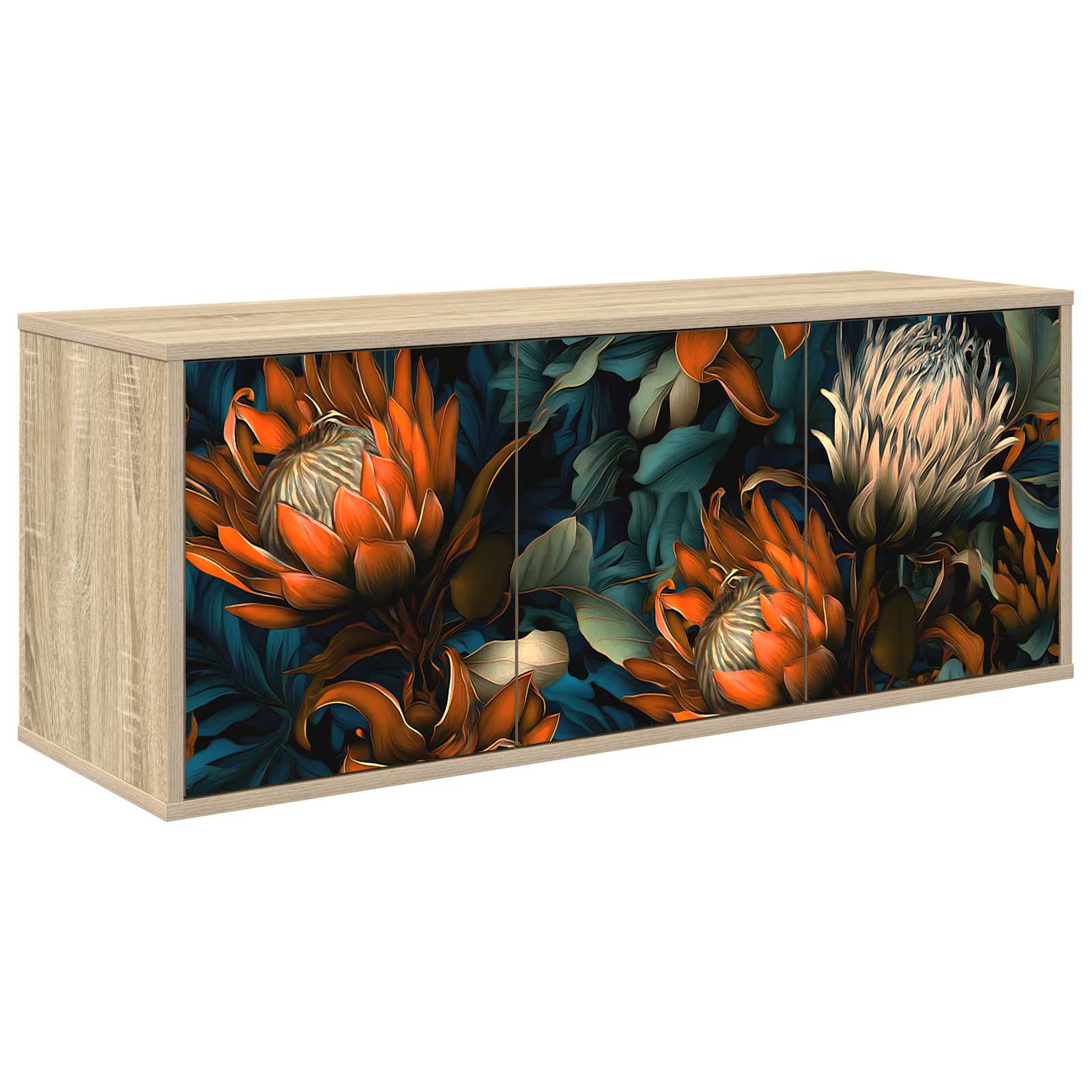 Seinälle kiinnitettävä TV-kaapisto LOCHEM 102 x 33 x 40 cm