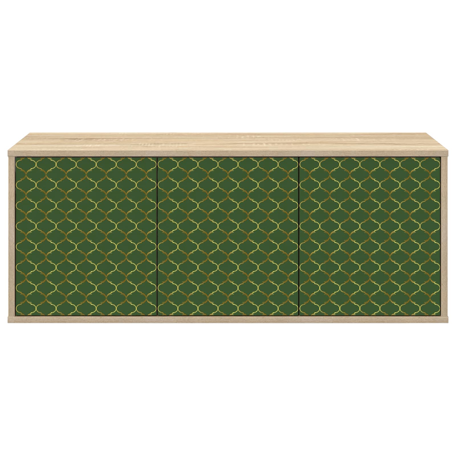 Seinälle kiinnitettävä TV-kaapisto GELEEN 102 x 33 x 40 cm - Image 3