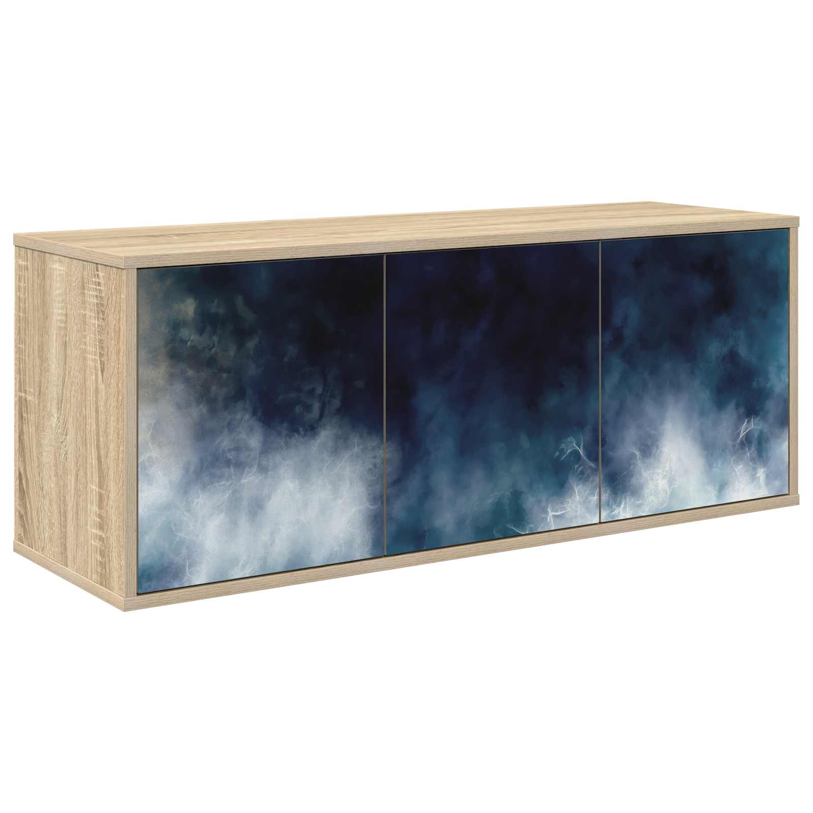 Seinälle kiinnitettävä TV-kaapisto RAALTE 102 x 33 x 40 cm - Image 2