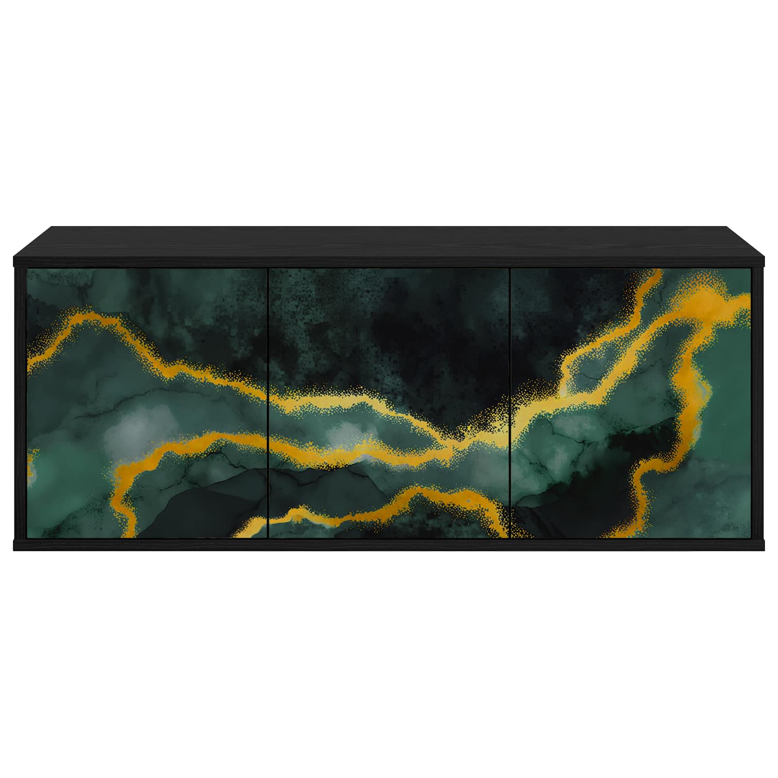 Seinälle kiinnitettävä TV-kaapisto WIJHE 102 x 33 x 40 cm - Image 4