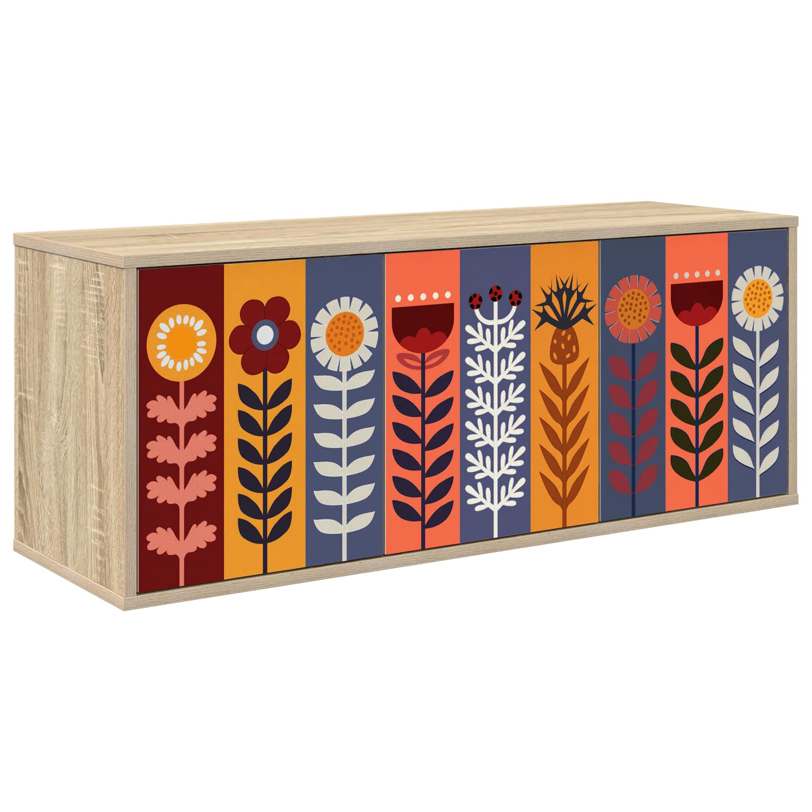 Seinälle kiinnitettävä TV-kaapisto ESSEN 102 x 33 x 40 cm