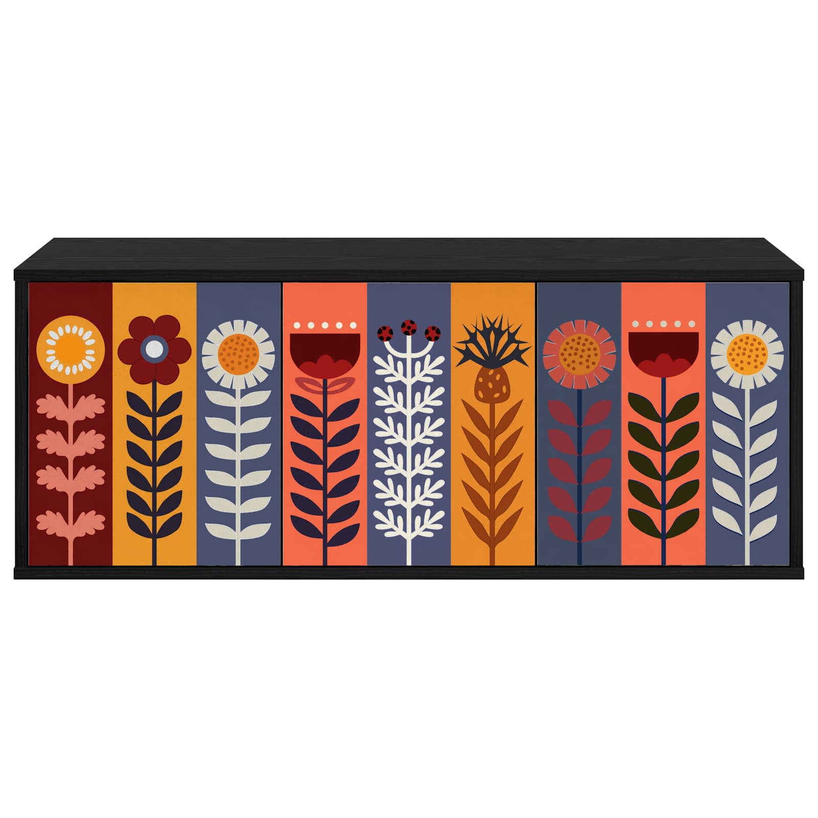 Seinälle kiinnitettävä TV-kaapisto ESSEN 102 x 33 x 40 cm - Image 3