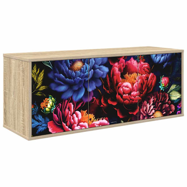 vidaXL Seinale paigaldatav TV kapp KIEL 102 x 33 x 40 cm Sonoma tamm