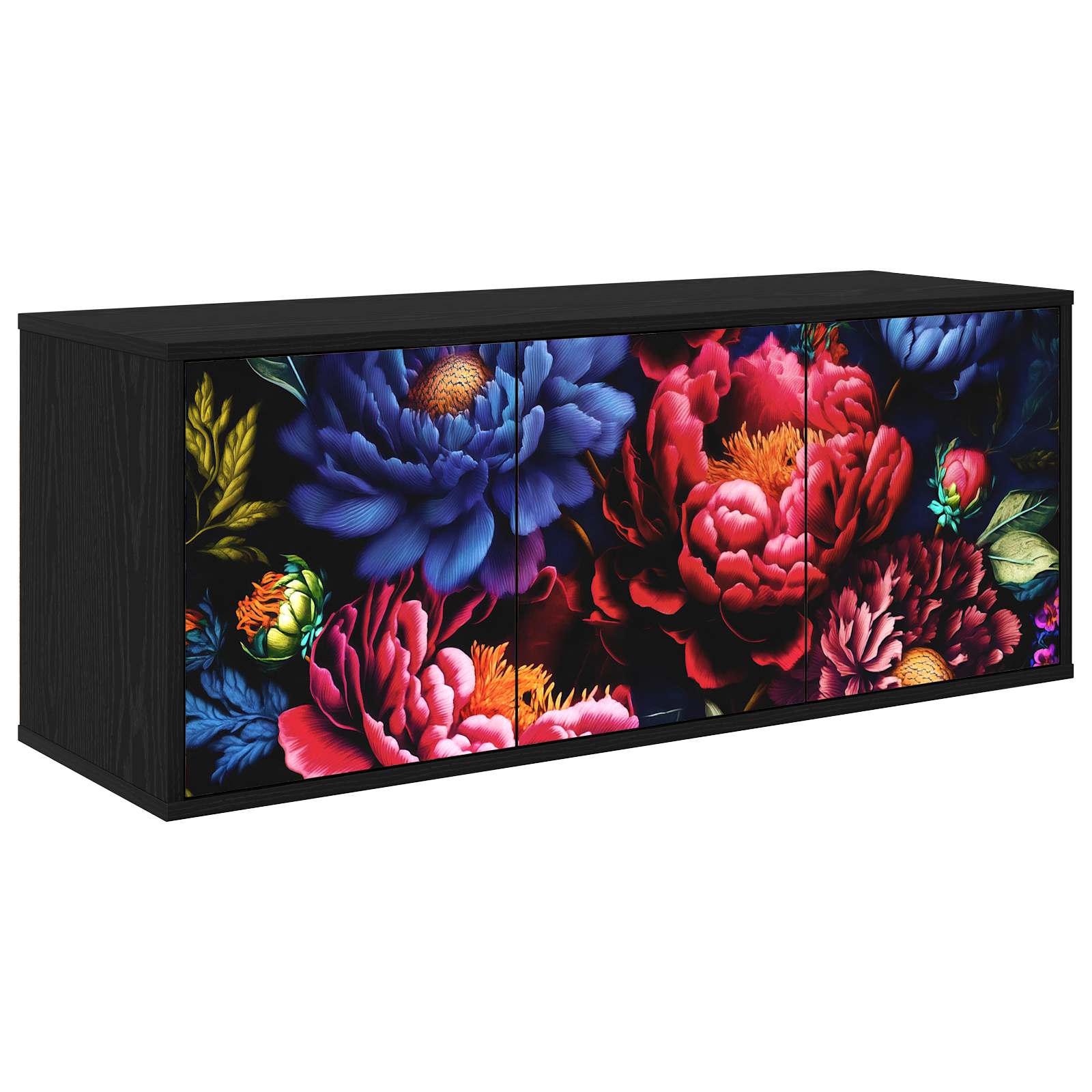 Seinälle kiinnitettävä TV-kaapisto KIEL 102 x 33 x 40 cm