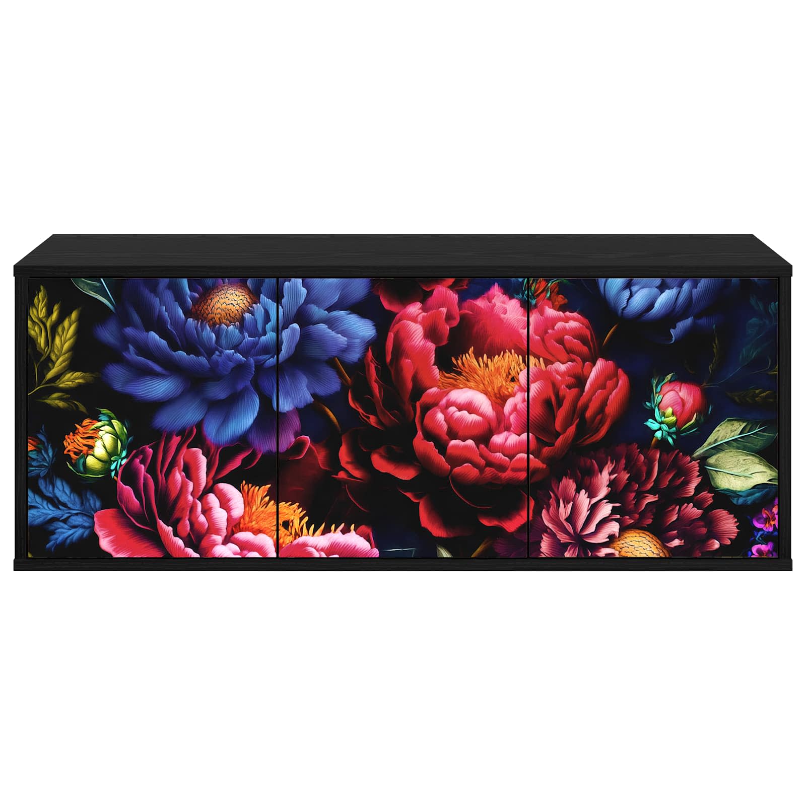 Seinälle kiinnitettävä TV-kaapisto KIEL 102 x 33 x 40 cm - Image 3