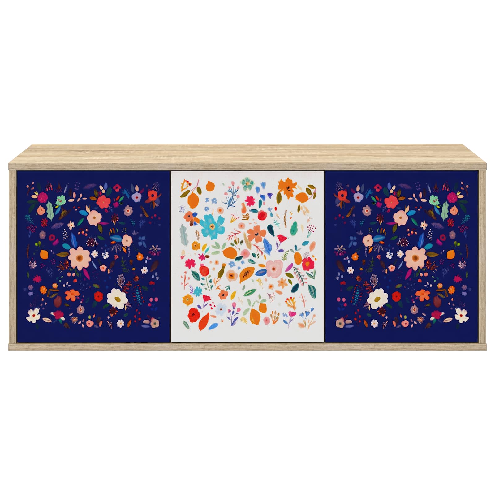 Seinälle kiinnitettävä TV-kaapisto MAINZ 102 x 33 x 40 cm - Image 3