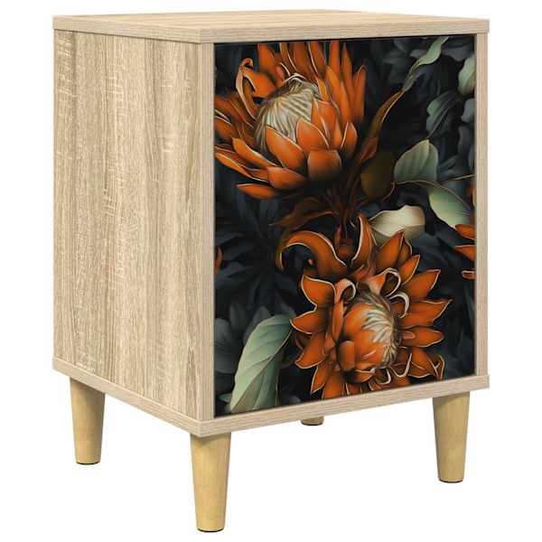 vidaXL &Ouml;&ouml;lambi kapp LOCHEM Sonoma tamm 36 x 33 x 50 cm Tehispuit