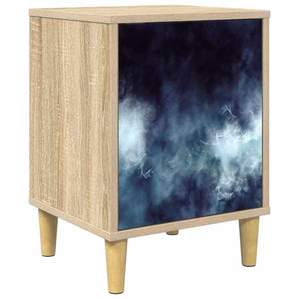 vidaXL &Ouml;&ouml;lambi kapp RAALTE Sonoma tamm 36 x 33 x 50 cm Tehispuit