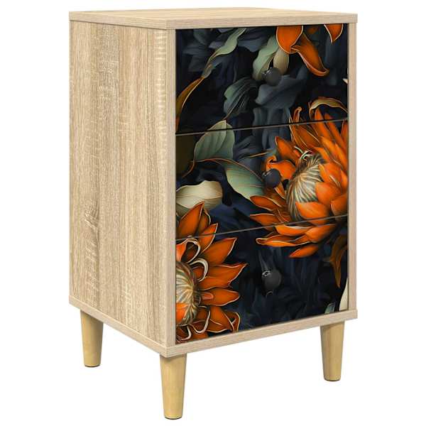 vidaXL &Ouml;&ouml;lambi kapp LOCHEM Sonoma tamm 36 x 33 x 60 cm Tehispuit