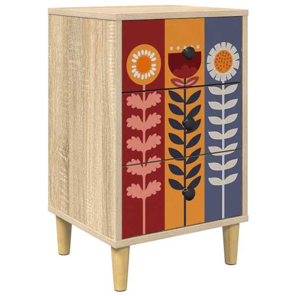 vidaXL &Ouml;&ouml;lambi kapp ESSEN Sonoma tamm 36 x 33 x 60 cm Tehispuit