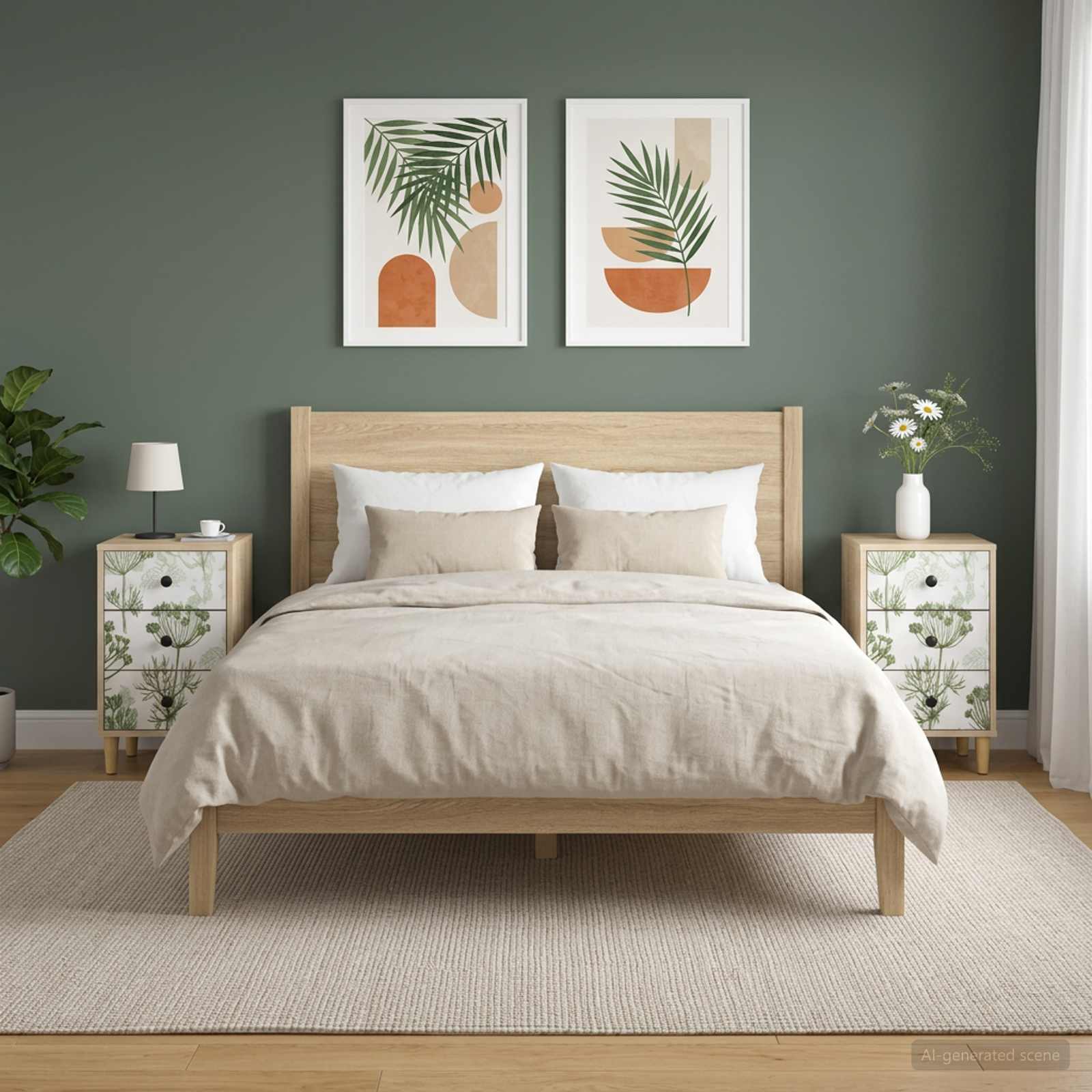 vidaXL Nachttisch GOTHA 2 stk. Sonoma-Eiche 36 x 33 x 60 cm – Bild 4