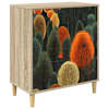 vidaXL &Otilde;hupoli ZAANDAM Metsa muster 66 x 36,5 x 75 cm Tehispuit Sonoma