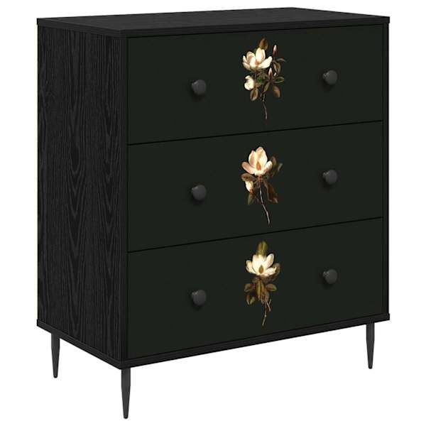 vidaXL &Otilde;hupoli BREMEN Magnolia muster 66 x 36,5 x 76 cm Tehispuit