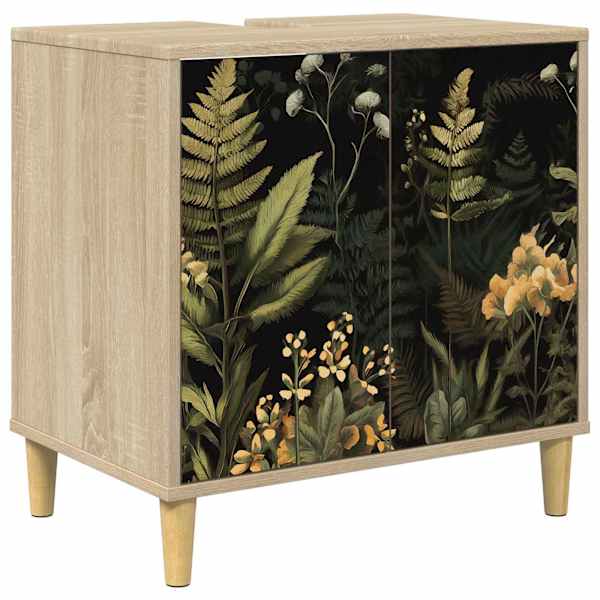 vidaXL Vannitoa kapp RHENEN Sonoma 60 x 40 x 60 cm Tehispuit