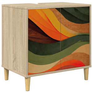vidaXL Vannitoa kapp BONN Sonoma 60 x 40 x 60 cm Tehispuit