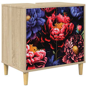 vidaXL Vannitoa kapp KIEL Sonoma 60 x 40 x 60 cm Tehispuit
