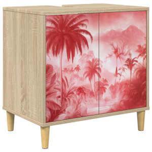 vidaXL Vannitoa kapp AACHEN Sonoma 60 x 40 x 60 cm Tehispuit