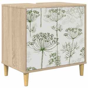 vidaXL Vannitoa kapp GOTHA Sonoma 60 x 40 x 60 cm Tehispuit