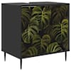 vidaXL Vannitoa kapp ELBURG Must tamm 60 x 40 x 61 cm Tehispuit