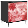 vidaXL Vannitoa kapp AACHEN Must tamm 60 x 40 x 61 cm Tehispuit