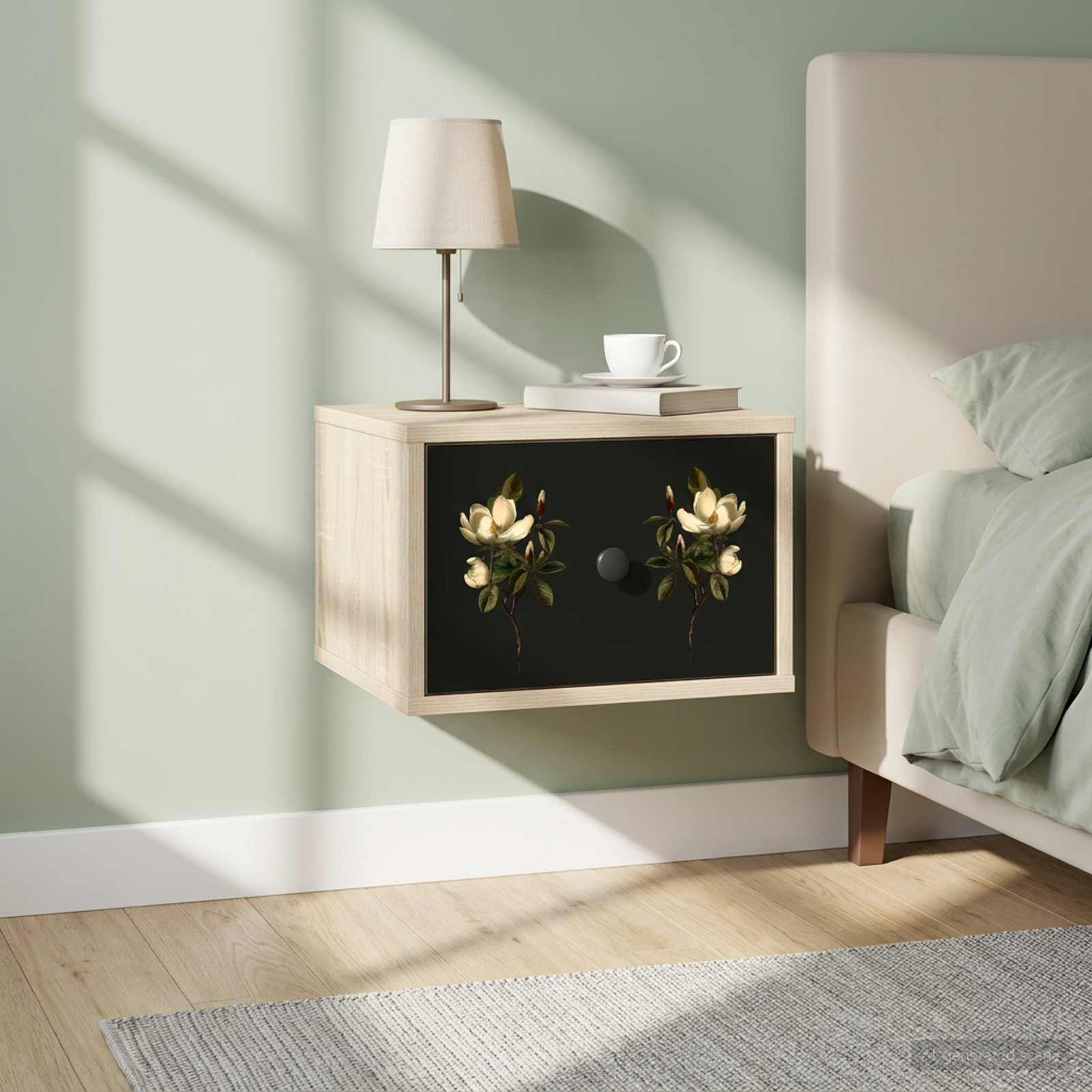vidaXL Wandkastje BREMEN Sonoma Eiken 36 x 33 x 25 cm Bewerkt hout