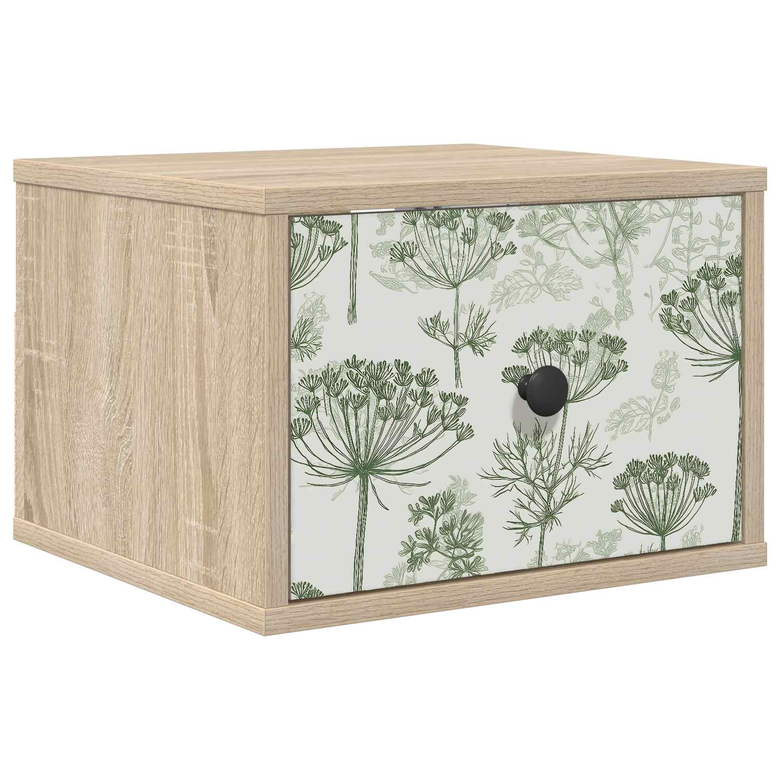 vidaXL Wandkastje GOTHA Sonoma Eiken 36 x 33 x 25 cm Bewerkt hout, foto 3