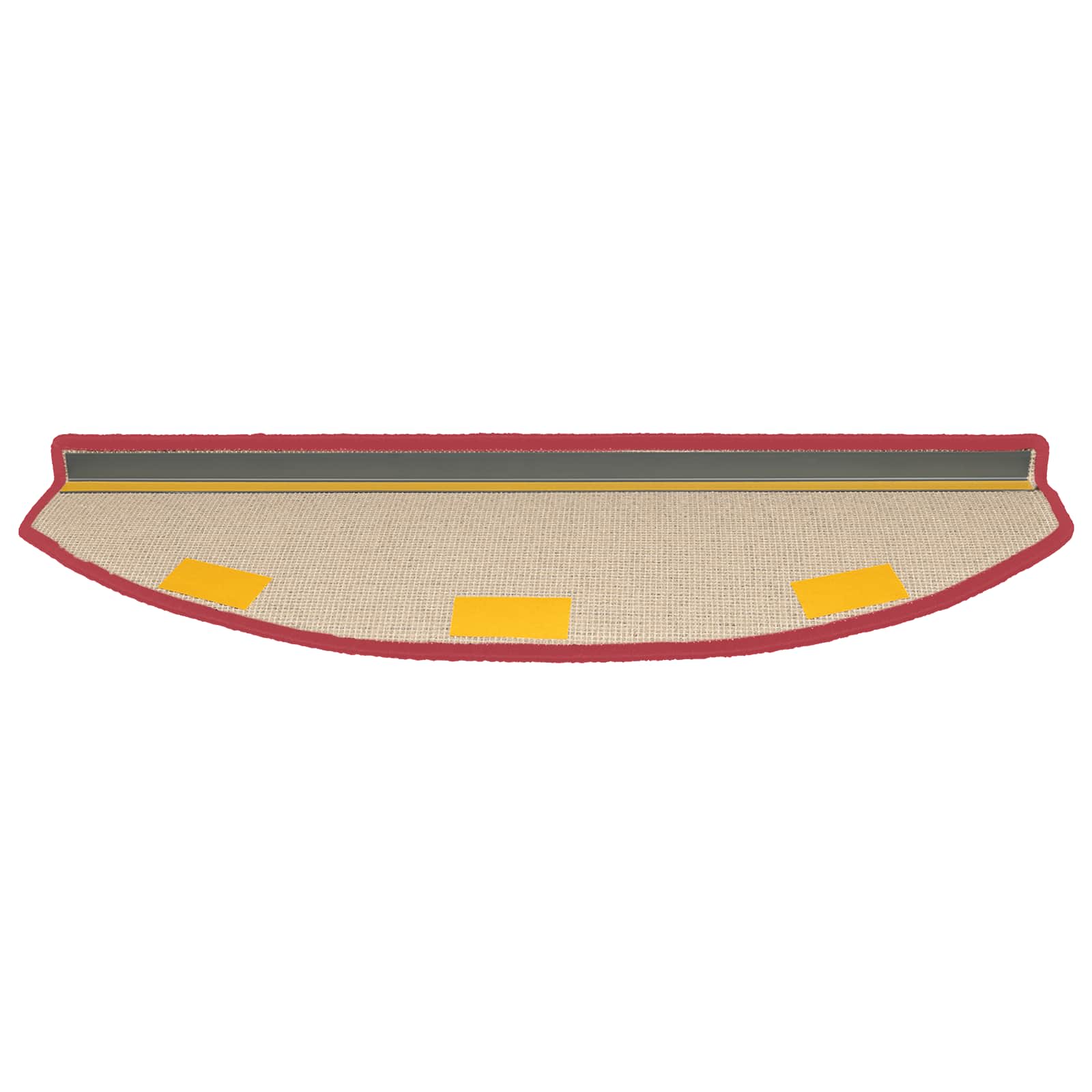 Zelfklevende Trapmatten Halfrond 15 pcs Rood 80 x 24,5 x 3,5 cm image 5