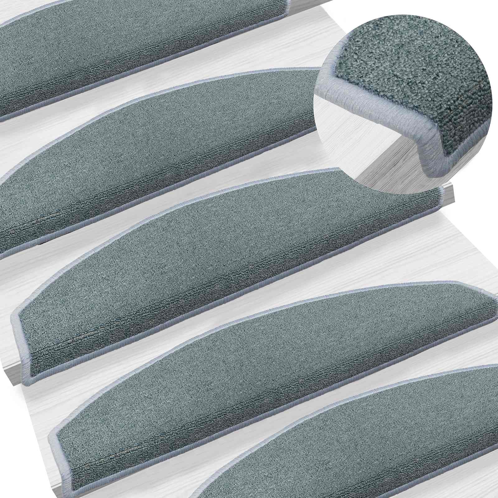 Zelfklevende Trapmatten 15 pcs Zee blauw 80 x 24,5 x 3,5 cm image 2