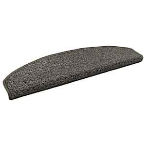 vidaXL Iseliimuvad treppimatid 15 tk 80 x 24,5 x 3,5 cm Tumehall