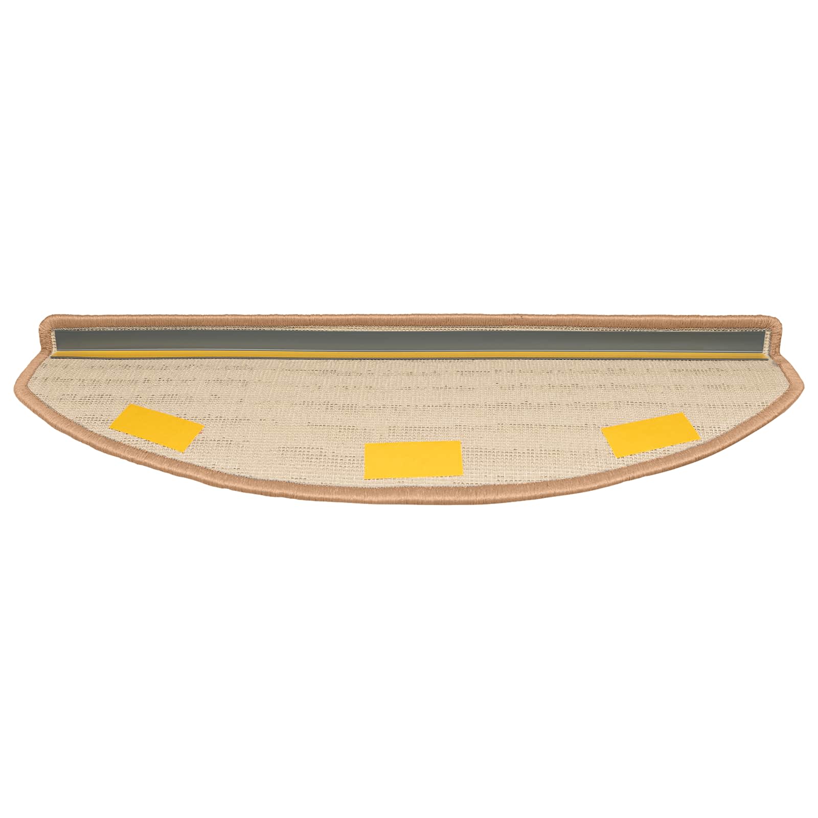 Zelfklevende Trapmatten 15 pcs Beige 80 x 24,5 x 3,5 cm image 5