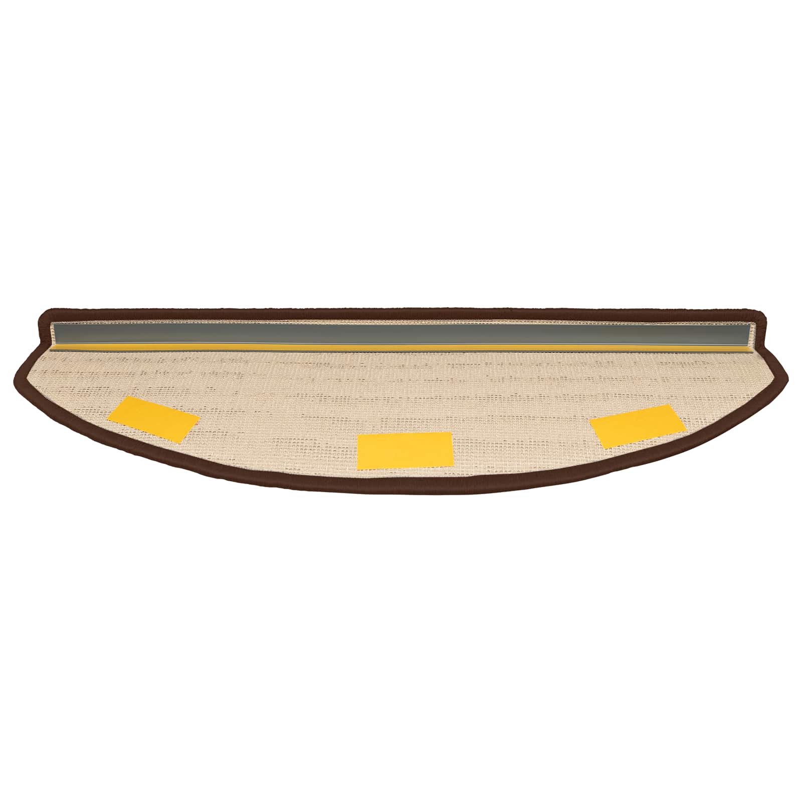 Zelfklevende Trapmatten 15 pcs Bruin 80 x 24,5 x 3,5 cm image 5