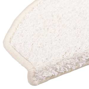 Samolepicí schodové rohože 15 ks 80 x 24,5 x 3,5 cm Bílá - obrázek 8
