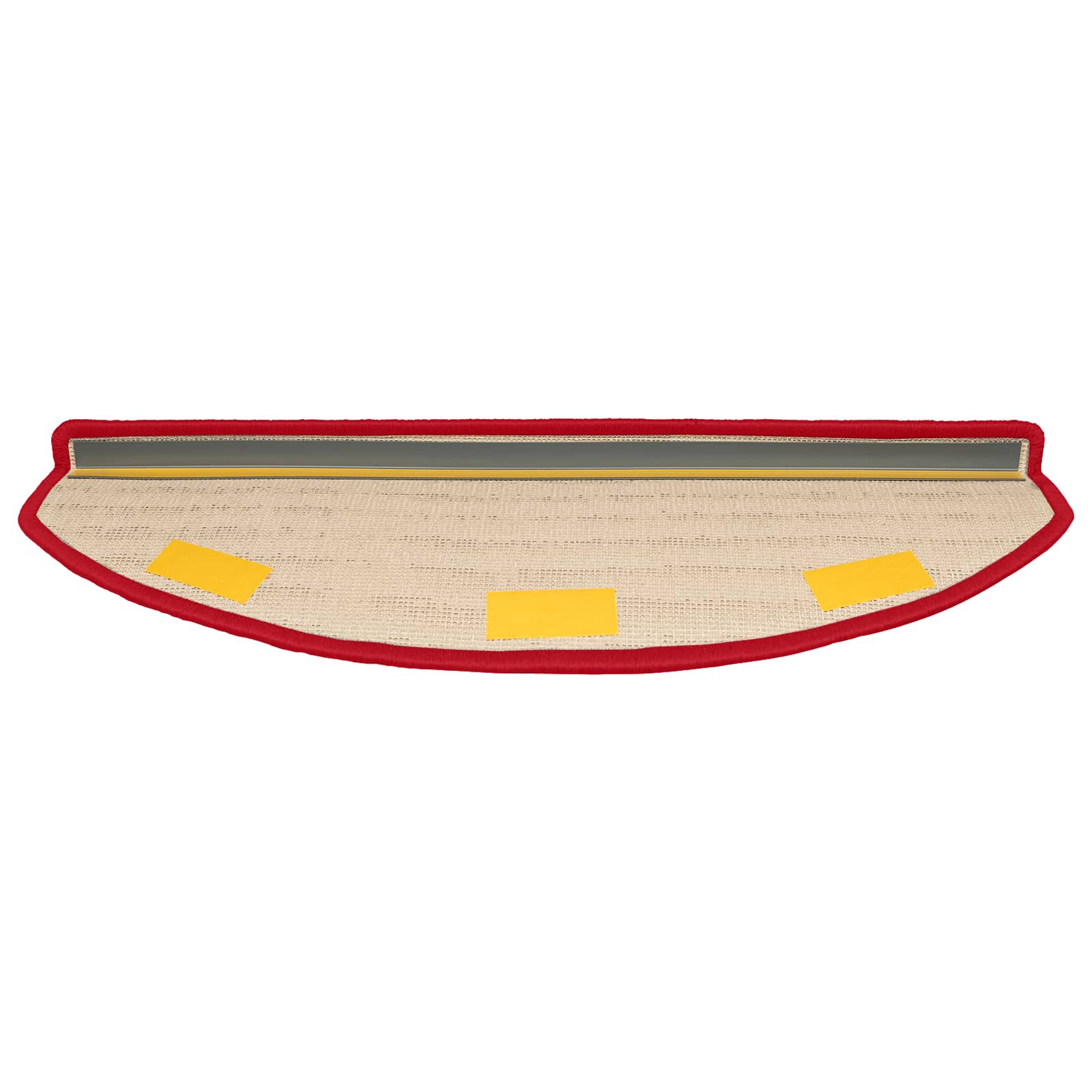 Zelfklevende Trapmatten Halfrond 15 pcs Rood 80 x 24,5 x 3,5 cm image 5