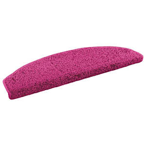 vidaXL Iseliimuvad treppimatid 15 tk 80 x 24,5 x 3,5 cm Roosa