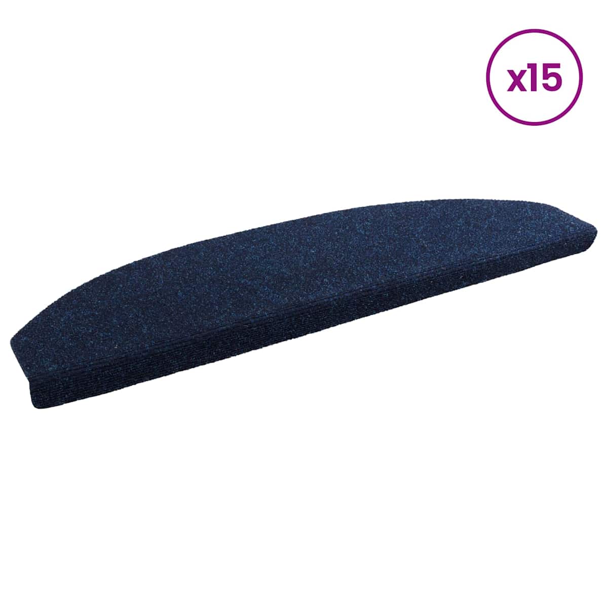 Selvklæbende Trappemåtter 15 stk. 80 x 24,5 x 3,5 cm - Billede 3
