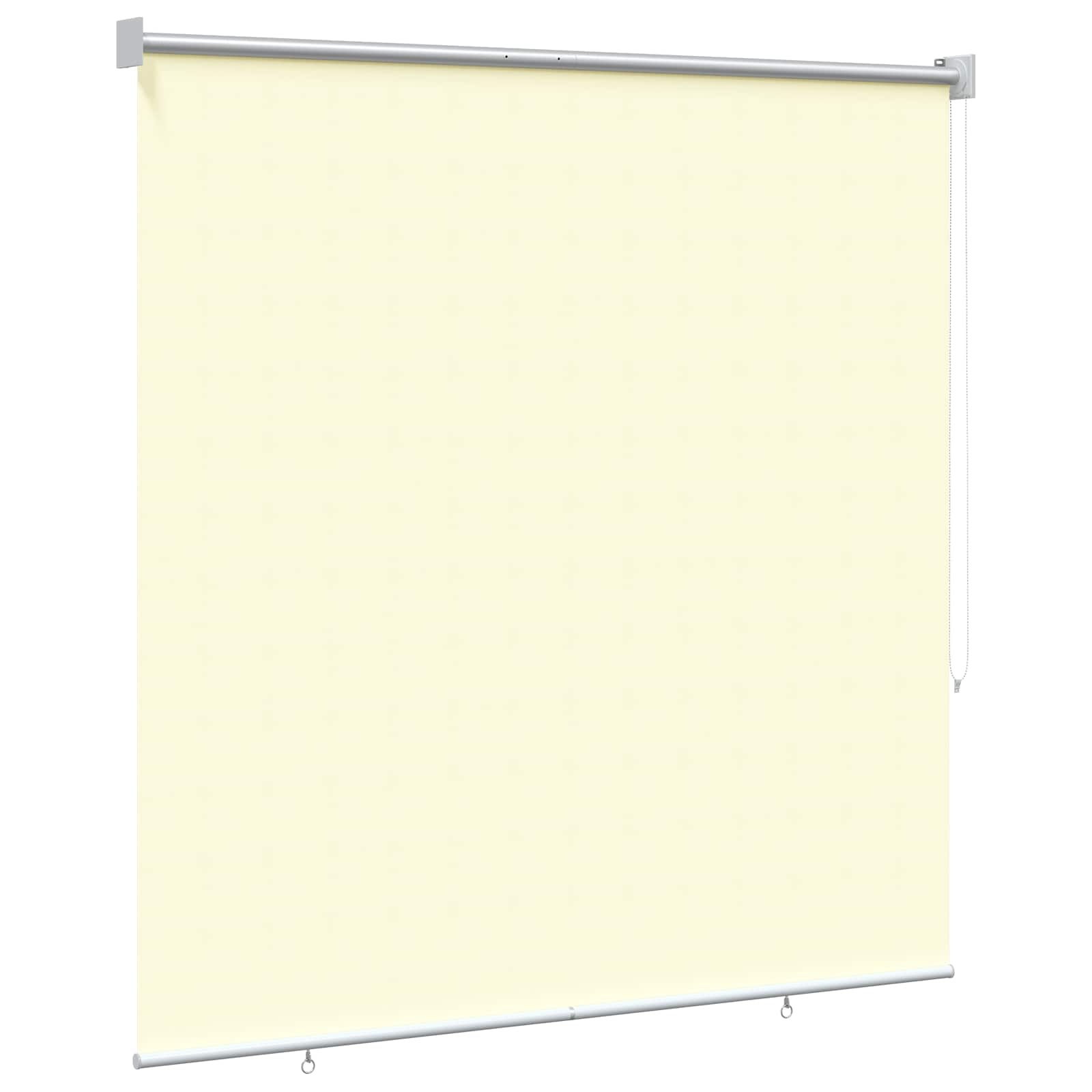Rolgordijn UV-bescherming Crèmekleurig 140 x 140 cm Polyester image 4