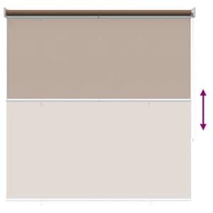 Rolety UV ochrana Taupe 120 x 140 cm Polyester - obrázek 8