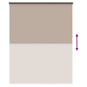 Rolety UV ochrana Taupe 160 x 230 cm Polyester - obrázek 8