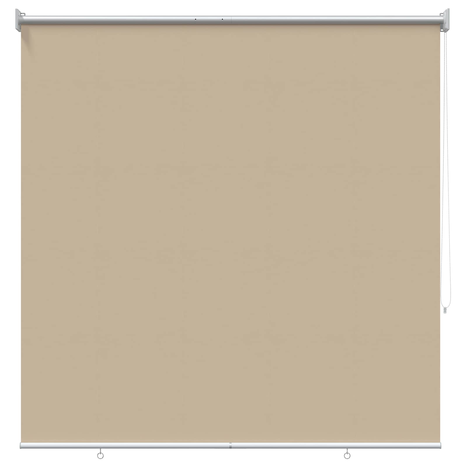 VidaXL Rolgordijn Uv-bescherming Beige 140 X 230 Cm Polyester