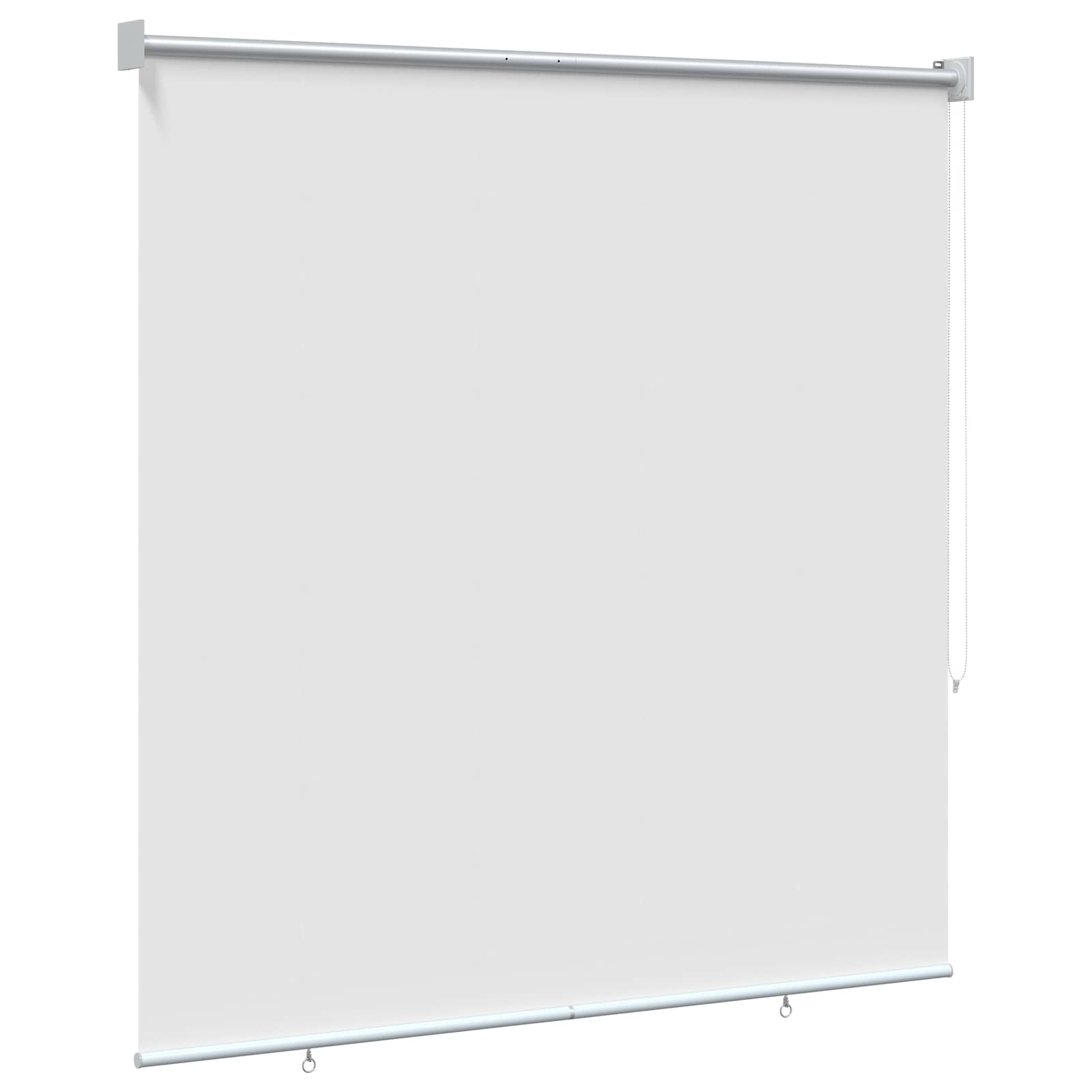 Rolgordijn UV-bescherming Wit 120 x 230 cm Polyester image 4