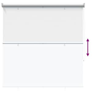 Rolety UV ochrana Bílá 140 x 230 cm Polyester - obrázek 8