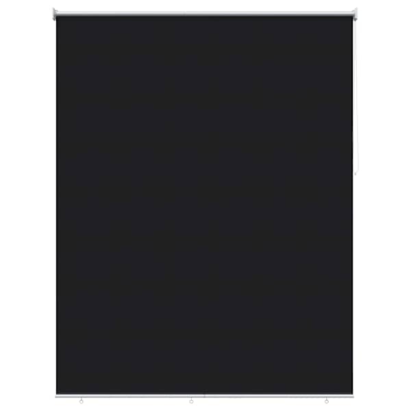 vidaXL V&auml;ljas ruloopimedus UV kaitse Must 100 x 230 cm (L x K)