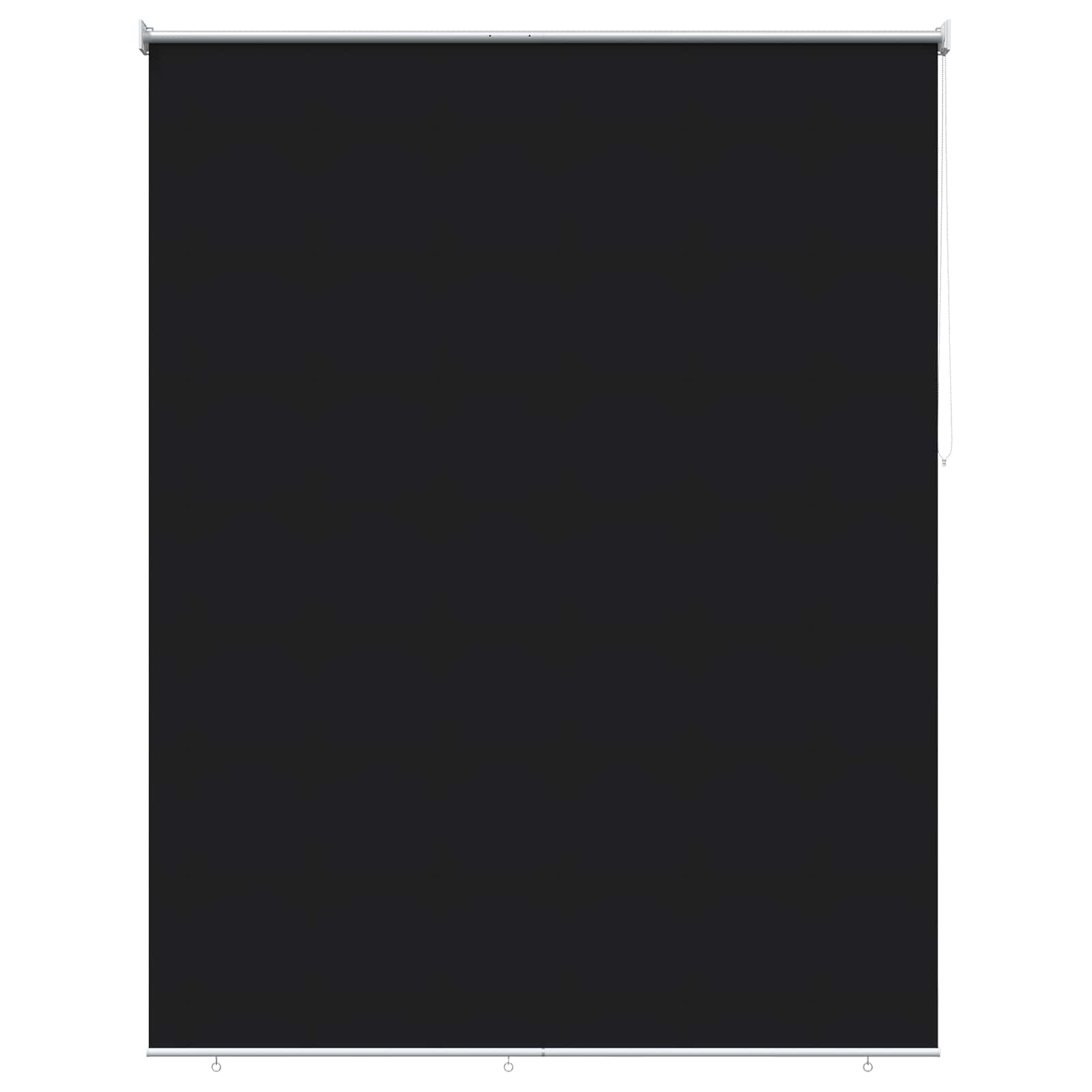 VidaXL Rolgordijn Uv-bescherming Zwart 200 X 140 Cm Polyester