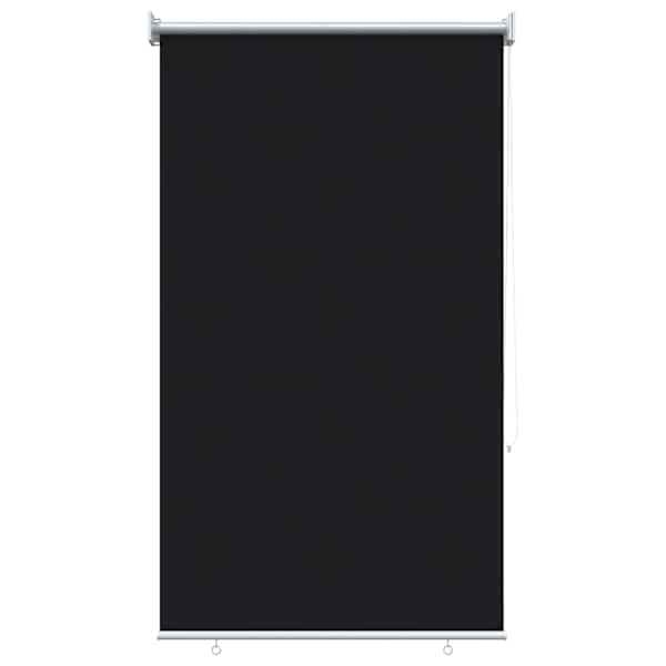 vidaXL V&auml;ljas ruloopimedus UV kaitse Must 100 x 230 cm (L x K)
