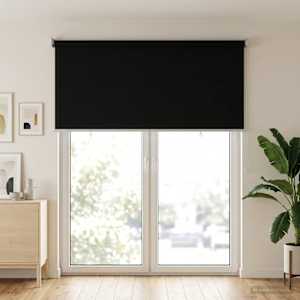 Rolety UV ochrana Černá 100 x 230 cm Polyester - obrázek 3