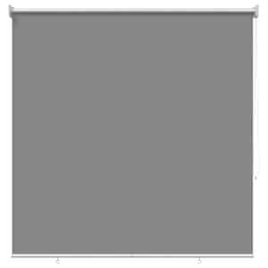 vidaXL V&auml;ljas ruloopimedus UV kaitse Helehall 100 x 230 cm (L x K)